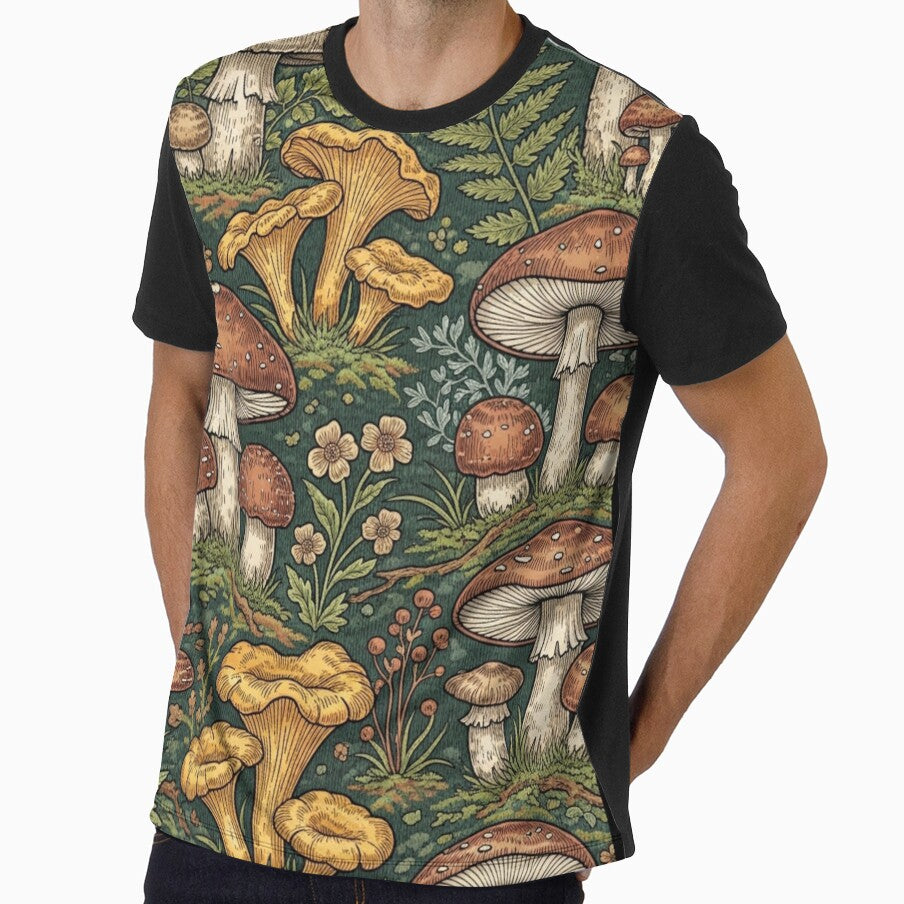 Forest Mushrooms - Fungi Lover Gift by MyCozyCorner24