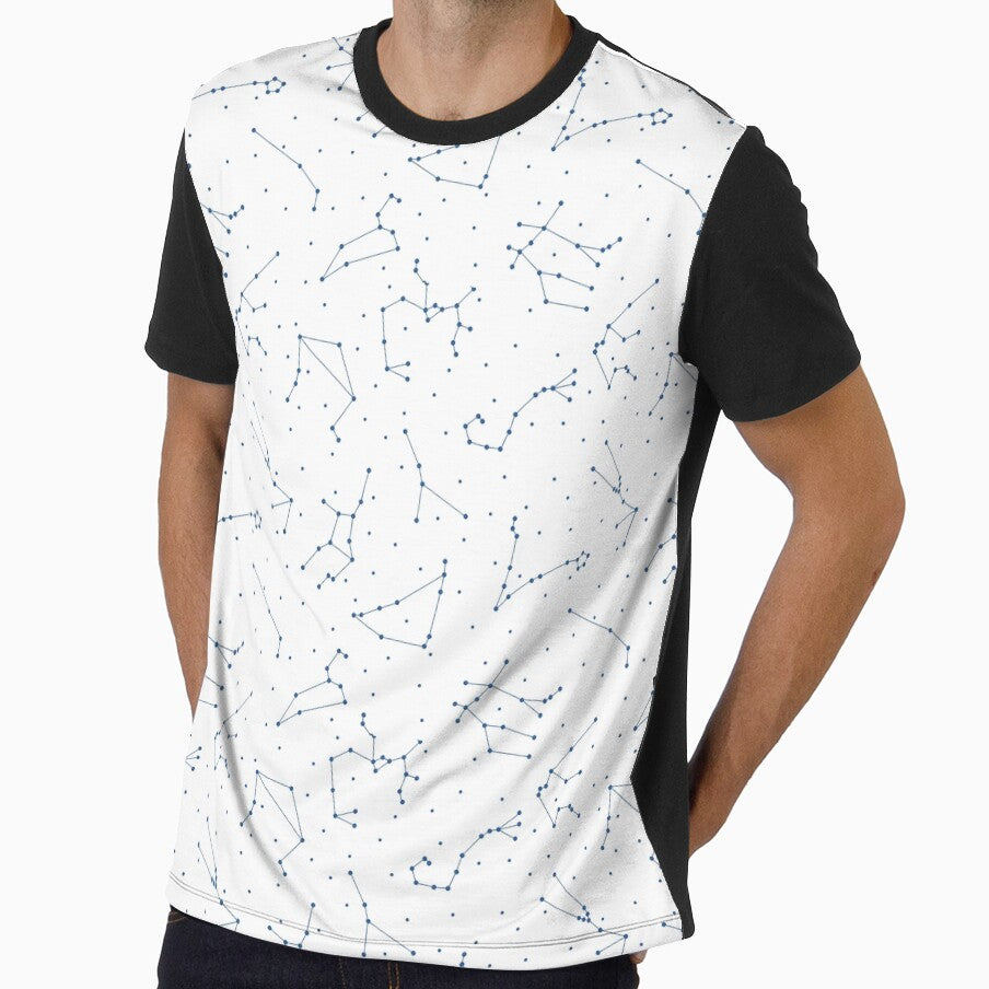 White and Navy Zodiac Constellations by fairy911911