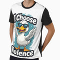 I Choose Violence – Cute Psycho Duck Meme by owi-art