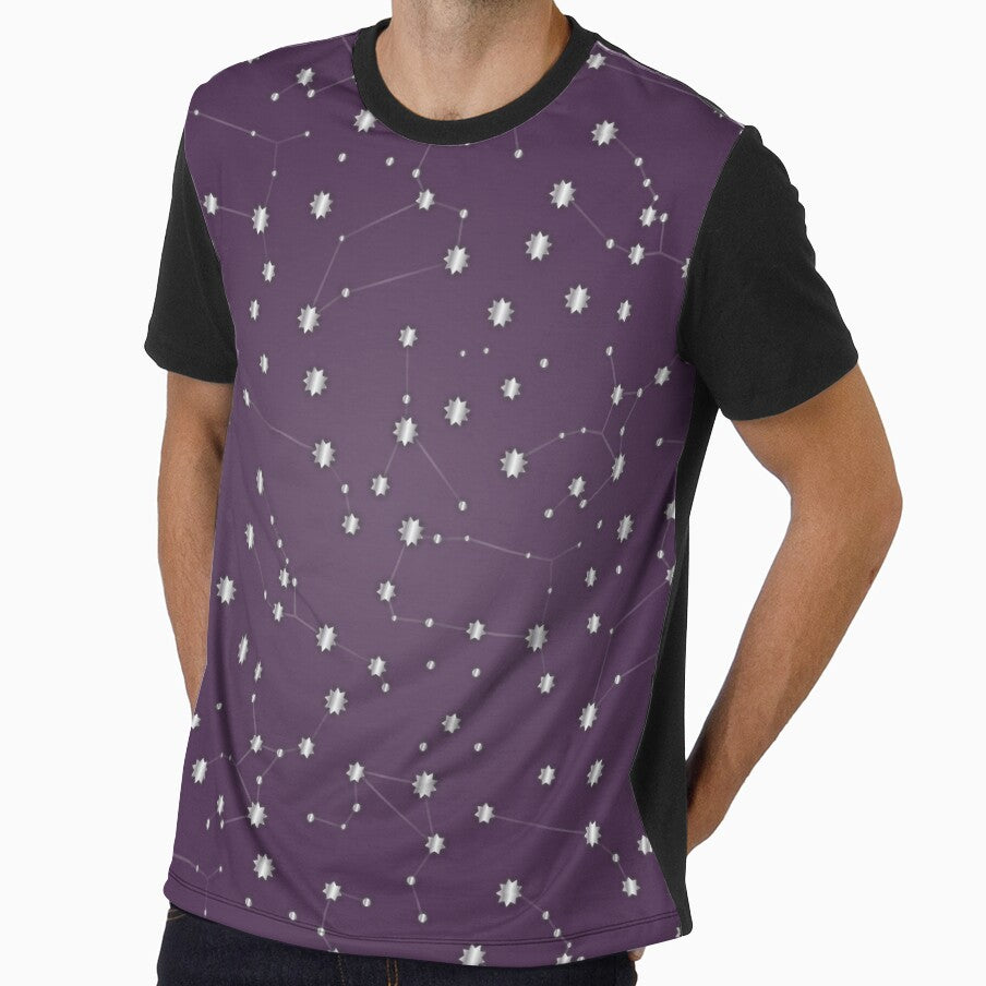 Constellations Aubergine Star by OddPop