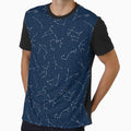 Navy and White Zodiac Constellations by fairy911911