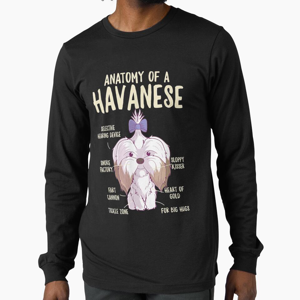 Anatomy Havanese Owner Puppy Funny Cute by dominique235