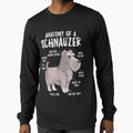 Anatomy Schnauzer Puppy Owner Funny Cute by suzanso