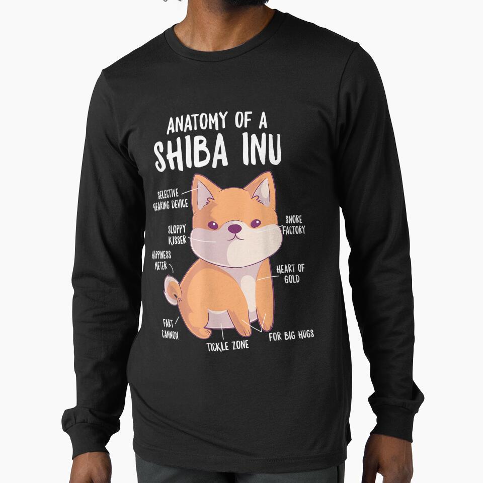 Anatomy Shiba Puppy Owner Funny Cute by suzanso