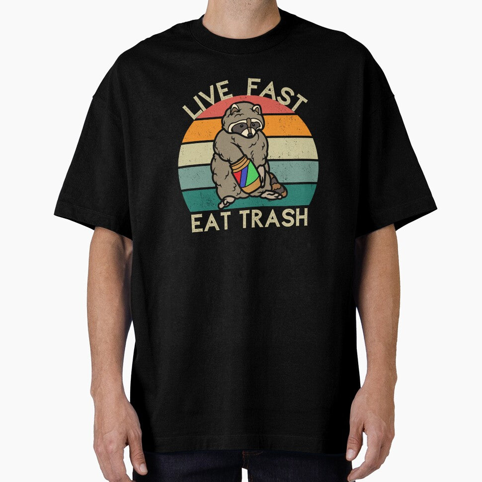 Live Fast, Eat Trash 3.0 | Raccoon design by SocialTekkie