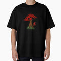 falling comets with mushroom by moonna designs