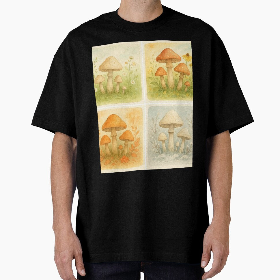 Four Seasons Mushroom Cottagecore Collection by MiLaKK