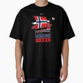 Norway Viking Longship Soccer Tee by Majorprint