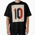 Luka Modrić Number 10 Minimalist Football Poster by Studio pod Burom