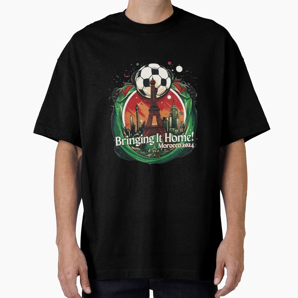 Morocco "Bringing it Home" Soccer Paris 2024 Fan Art 2 by StuartGraceShop