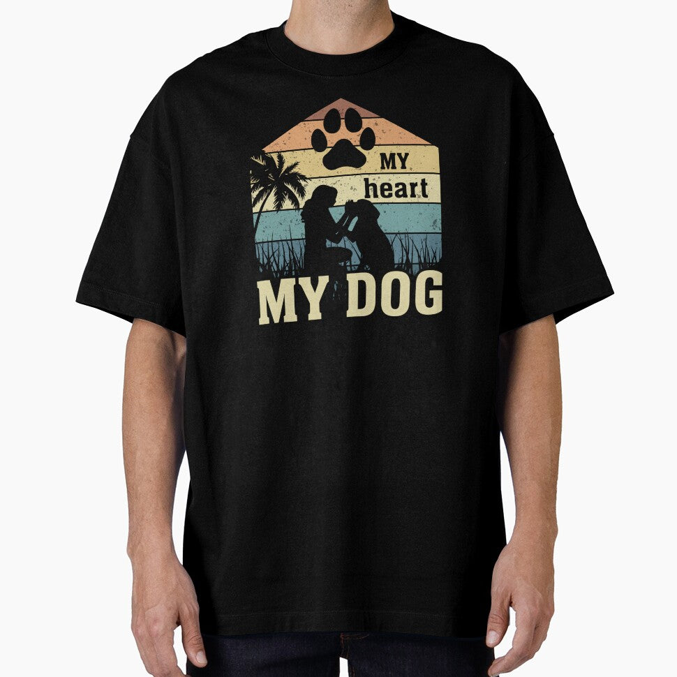 My dog. My heart. For dog lovers by CatAndYou
