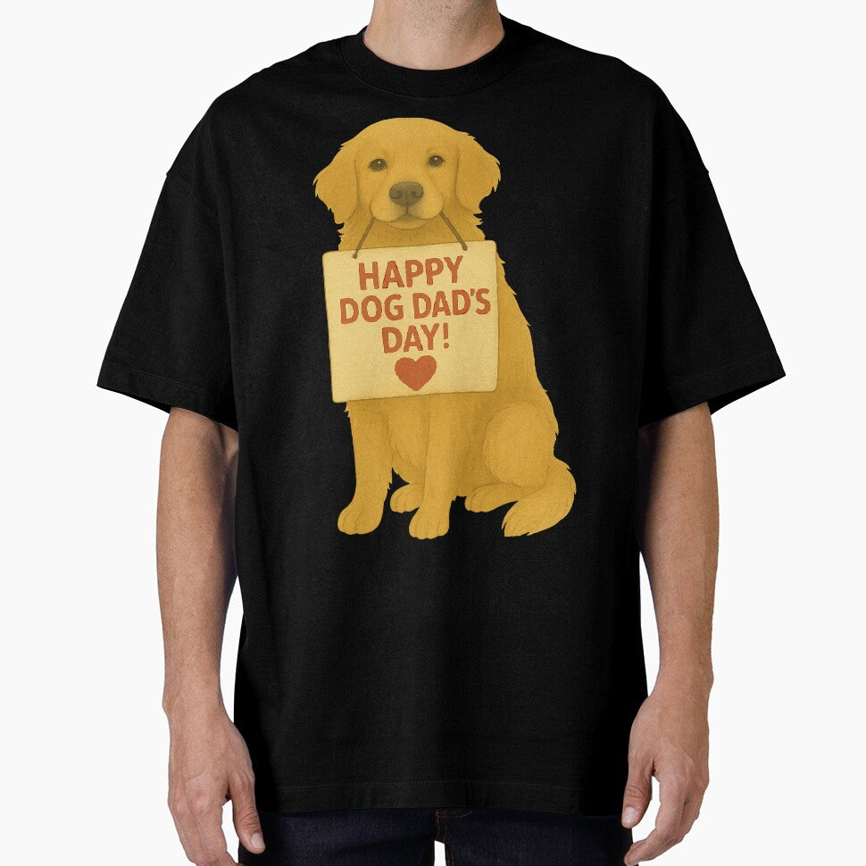 Golden Retriever Love: Happy Dog Dad’s Day! by AbstractAnom