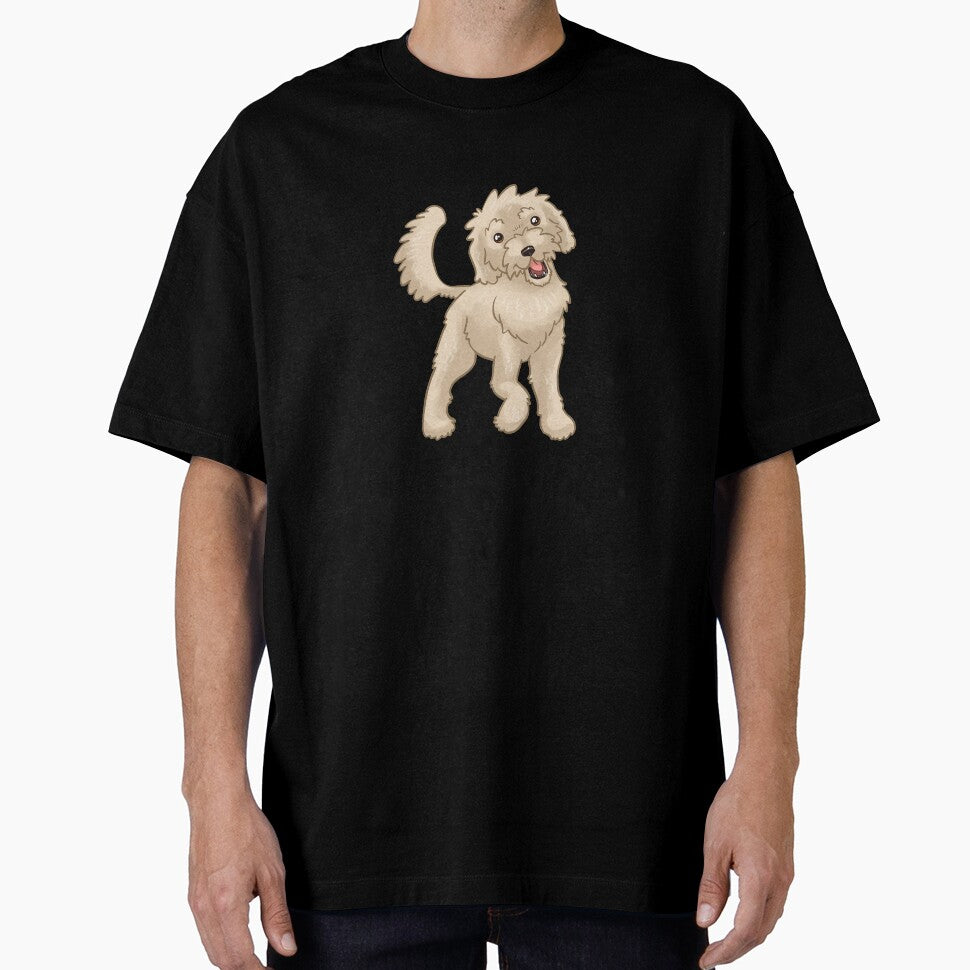 Cute Goldendoodle Doodle Dog by showersnack