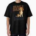 Beagle Dad Like A Regular Dad But Cooler Funny Dog Owner Quote Graphic Art by SvgmagicArt