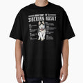 Anatomy of A Husky T-Shirt Siberian Dog Fans by NiceStore059