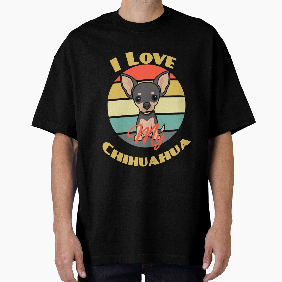 I Love My Chihuahua Dog puppy Lover Cute by Meteor77