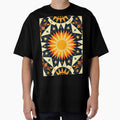 Solar + Lunar Harmony – Bauhaus-Inspired Sun and Moon Design by WhimsicalThredz
