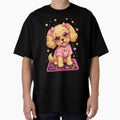 Starry-Eyed Puppy Critter - Pink Arcade Bliss by Ashley critters