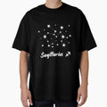 Sagittarius Zodiac Star Constellation White Lines by LaGode