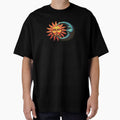 Sun and Moon Faces – Bold Celestial Art Symbolizing Cosmic Balance by Kristylynn757