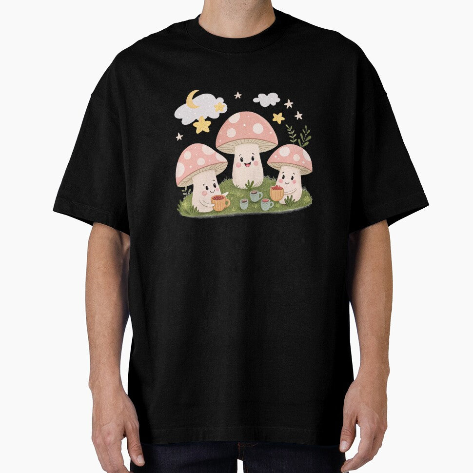 Mushroom Friends by Neural-canvas