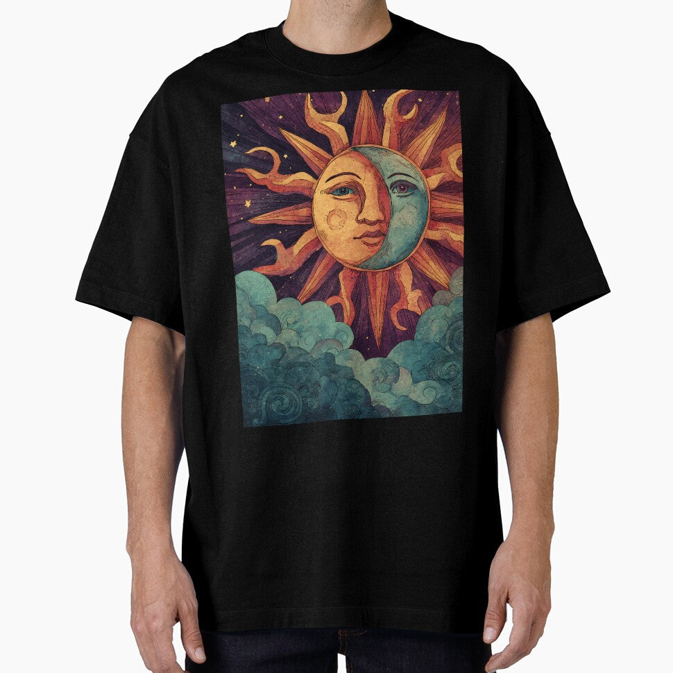 Mystical Sun and Moon Spiritual by bapupa