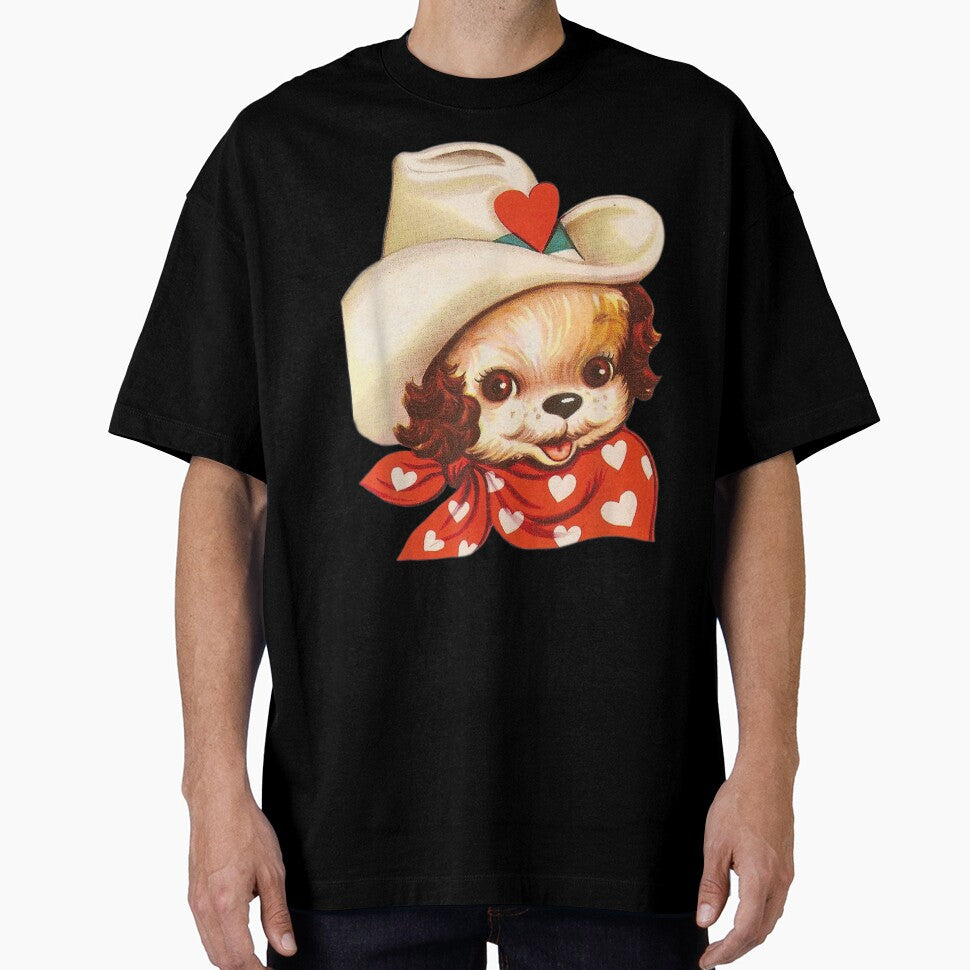 Dog Valentine Cowboy by artcultreone