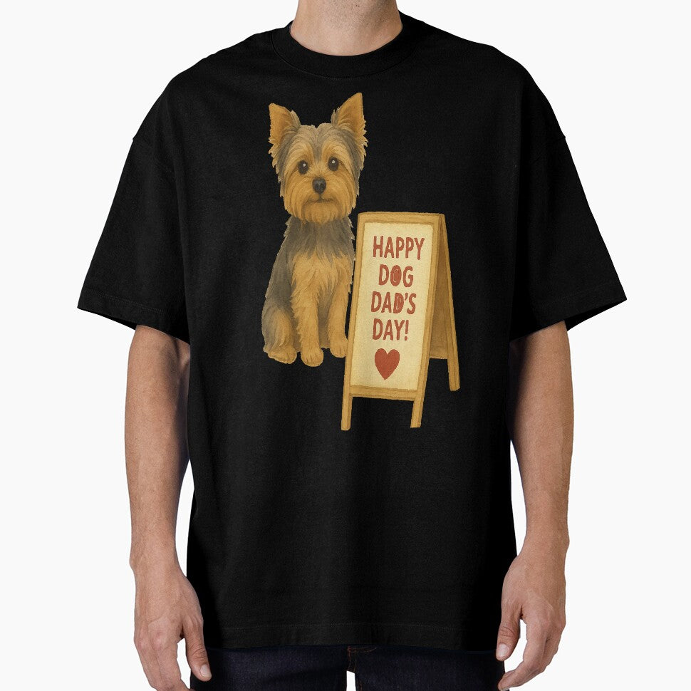 Yorkie Love for Dog Dad’s Day by AbstractAnom