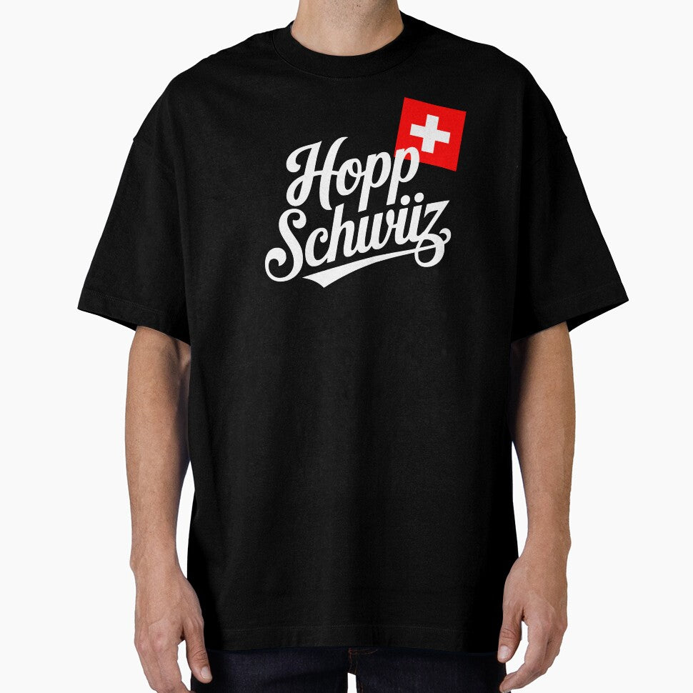 Hopp Schwiiz Go Switzerland Patriotic Fan by AntiqueImages