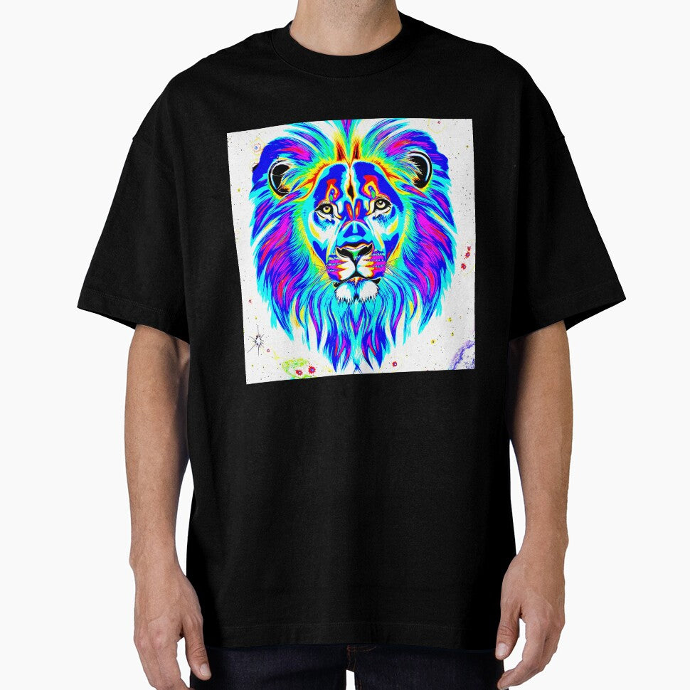 The Lion Blue Rainbow by blakcirclegirl