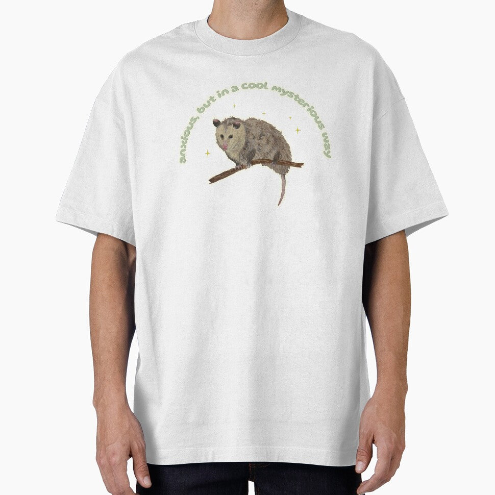 Anxious but in a cool, mysterious way Nosferatu the Possum by Blackberries & Moss
