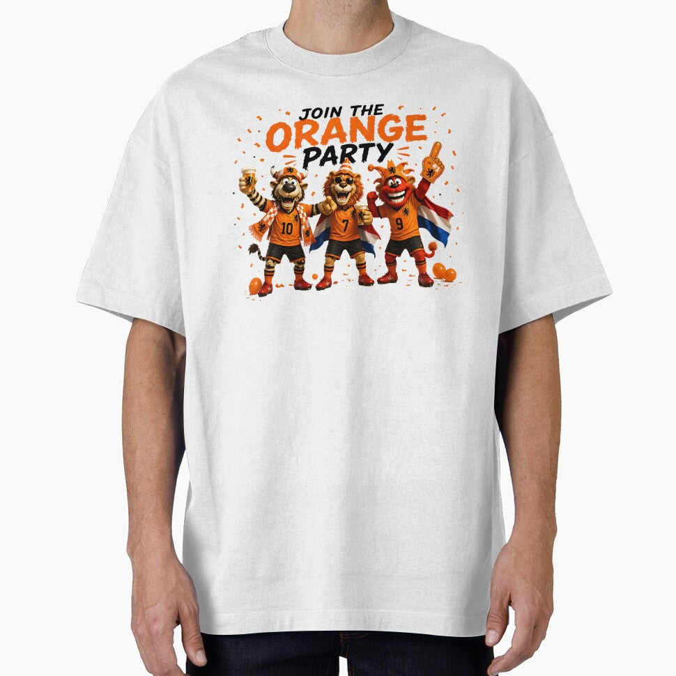 Join The Orange Party Netherlands Soccer Fans by WabiSabiSjak