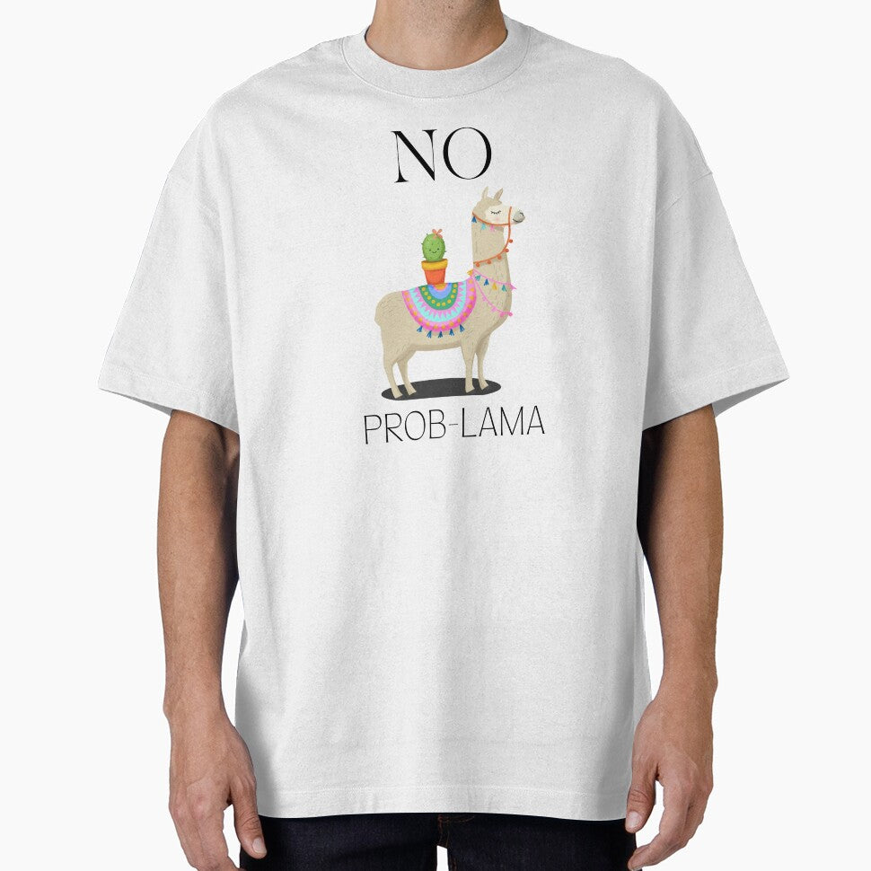 No Prob-Lama Funny Logo by logowannawear