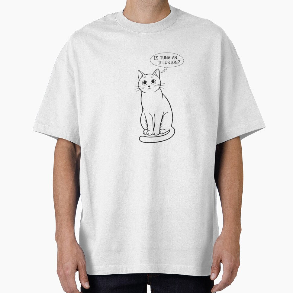 The Great Tuna Conspiracy Cat by Irinuca Gifts