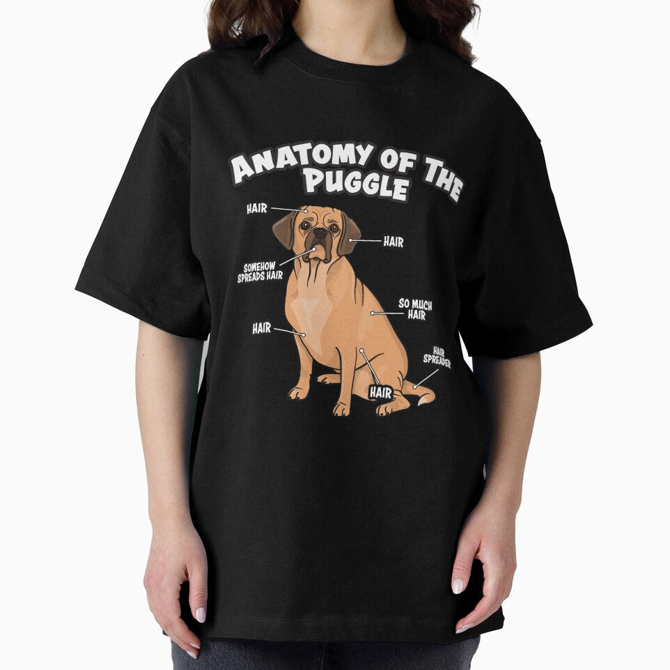 Anatomy Of A Puggle Funny Dog Lover by JessieJune