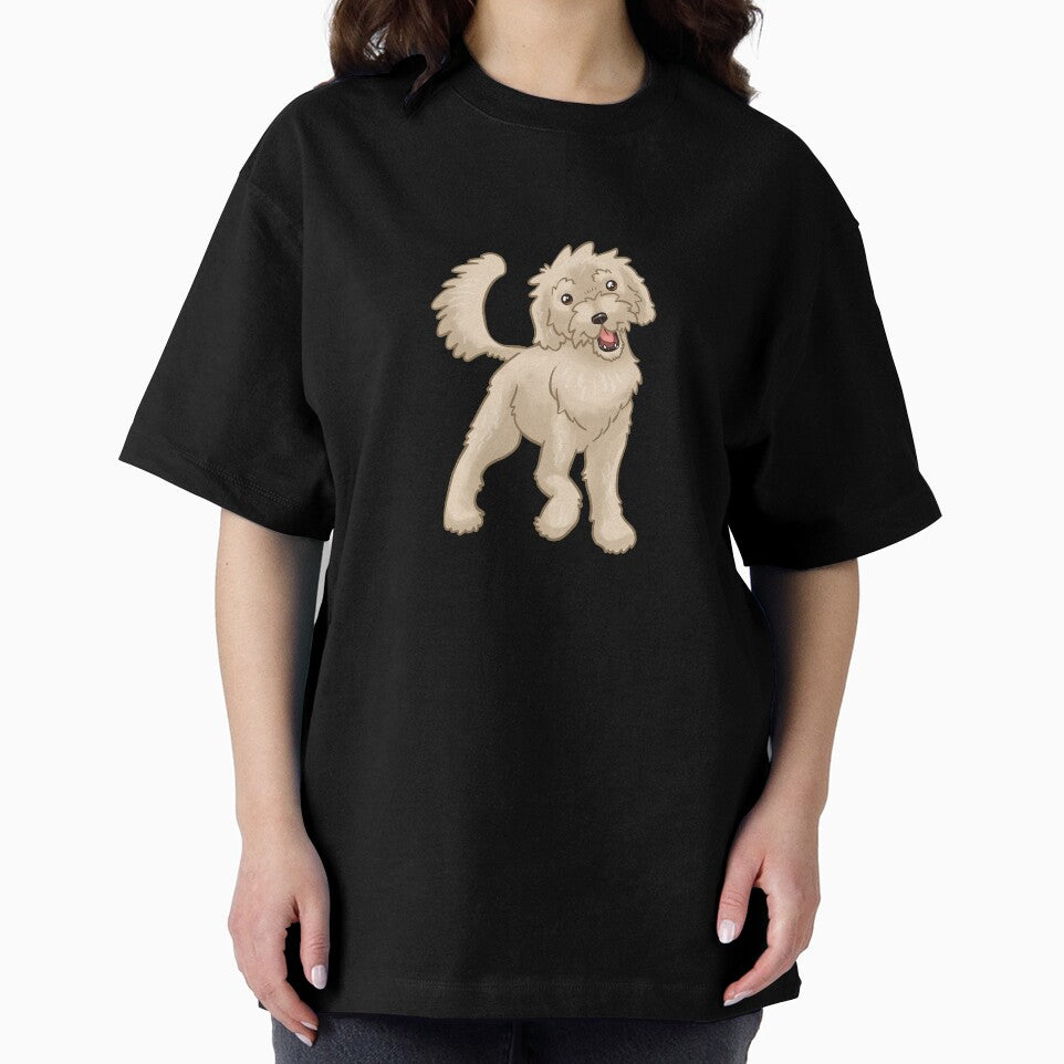 Cute Goldendoodle Doodle Dog by showersnack