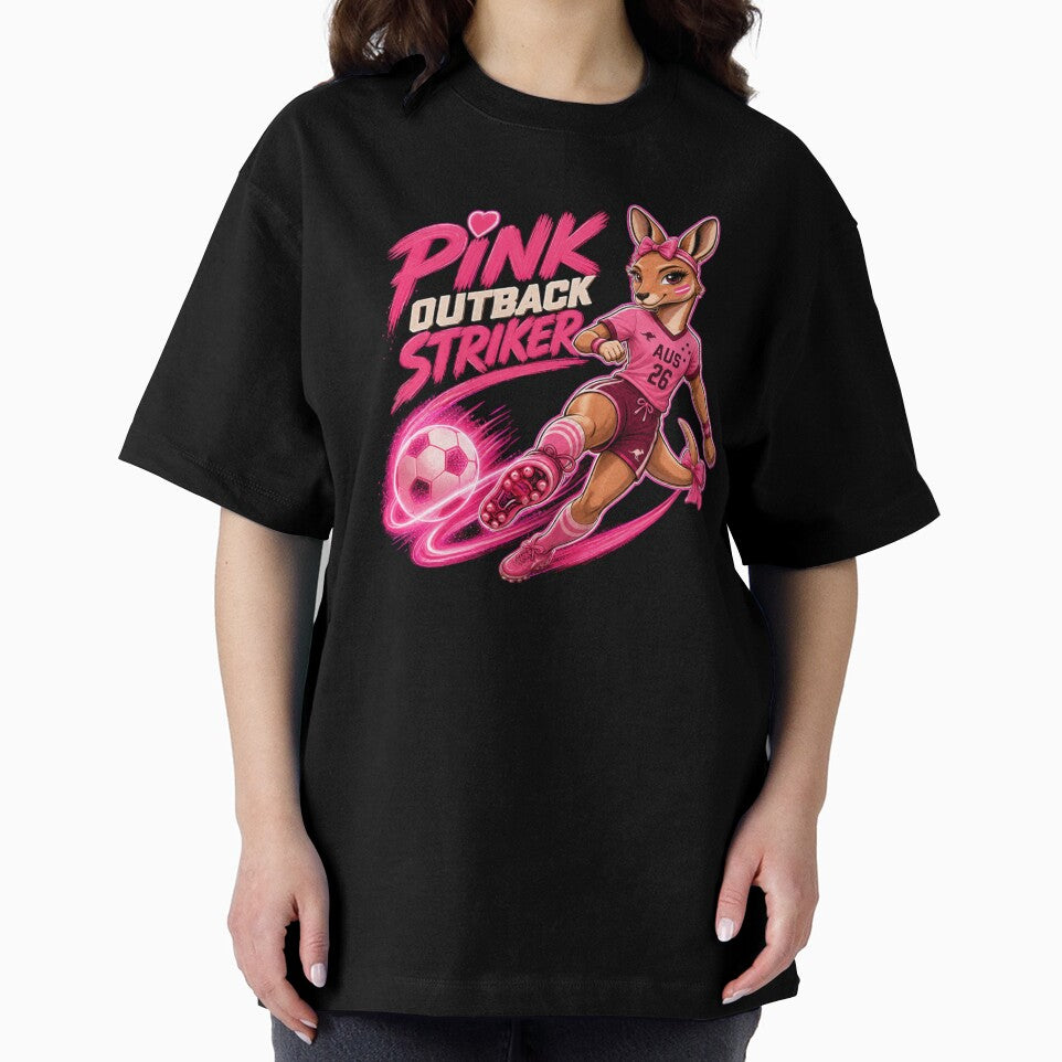 Pink Outback Striker Soccer Kangaroo Shirt | Australia Football Aesthetic 2026 by Prime legend