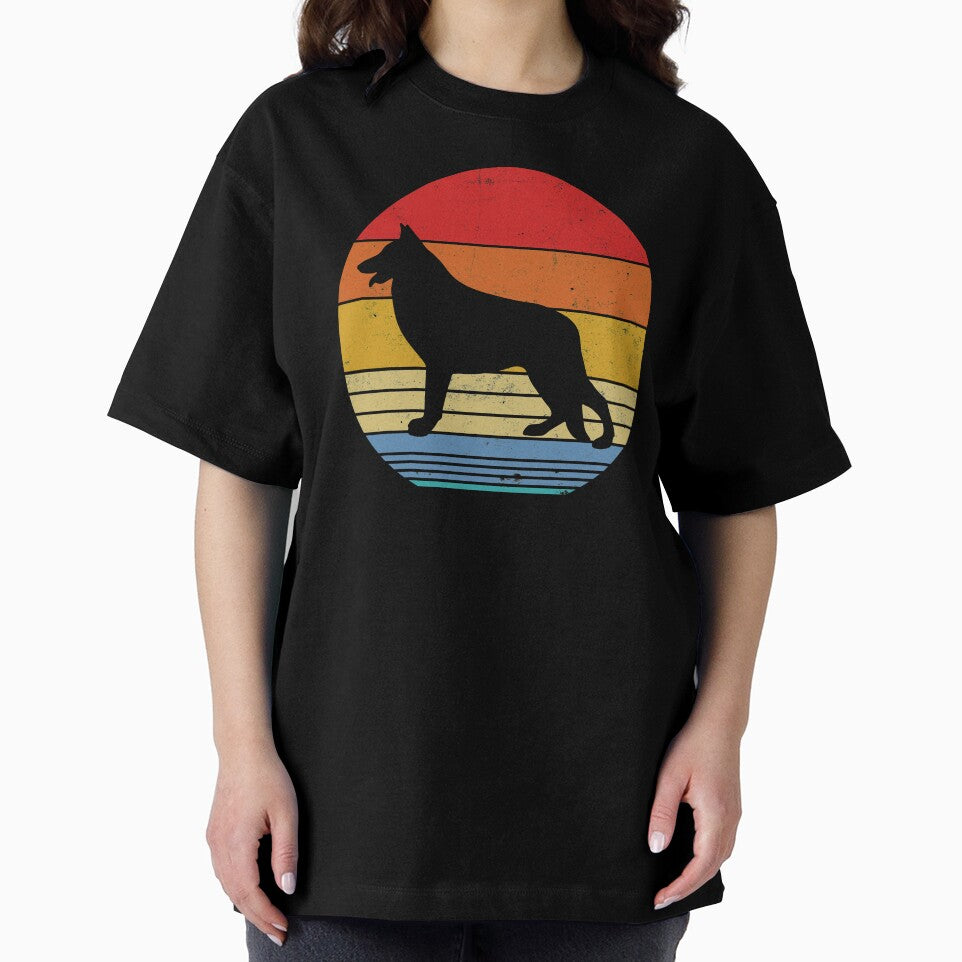 German Shepherd Dog Retro by playloud
