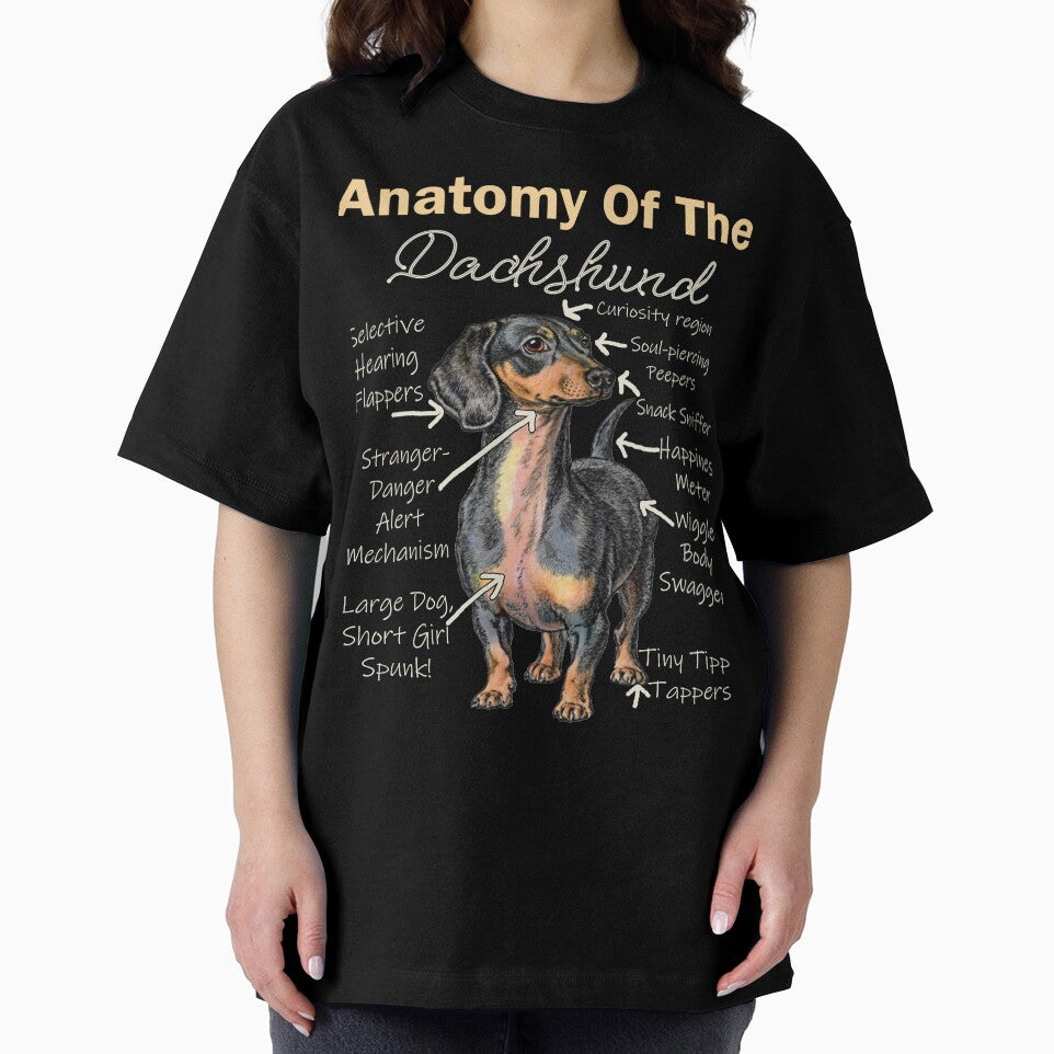 Dachshund Funny Anatomy Of The Dachshund by Cute & Sassy Custom Gifting Boutiques