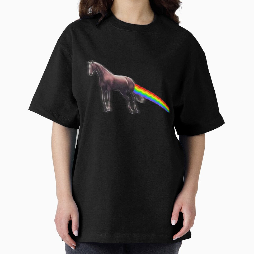 Flying Horse with the rainbow by Cult of Graphix