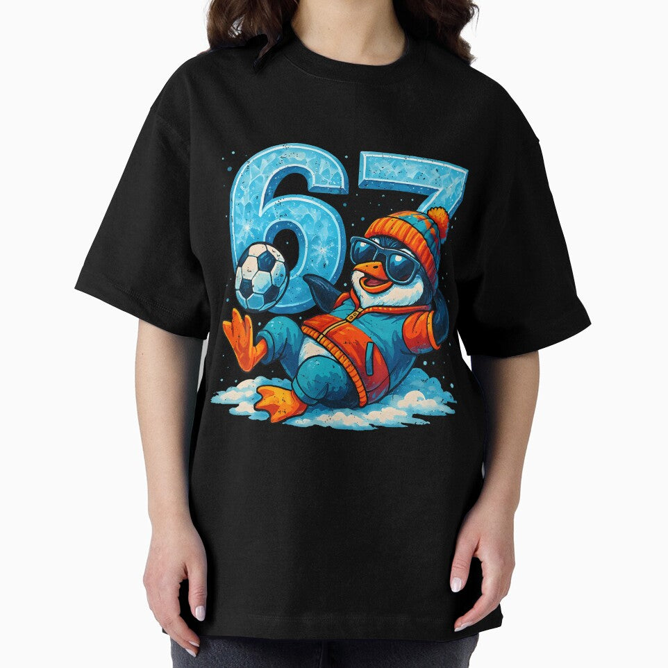 67 Penguin Soccer Funny Winter Meme by godzillabro