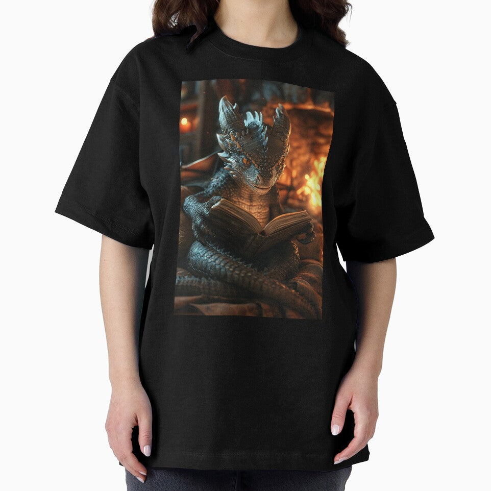 Funny Art Myth Fantasy Folklore Fire Dragon Relaxing C141-1 by MPCFICTION