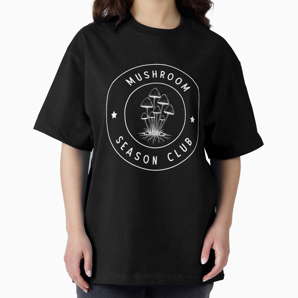Mushroom Season Club Shirt – Wild Mushroom Forager Design for Mycology Lovers by Identity Club Co
