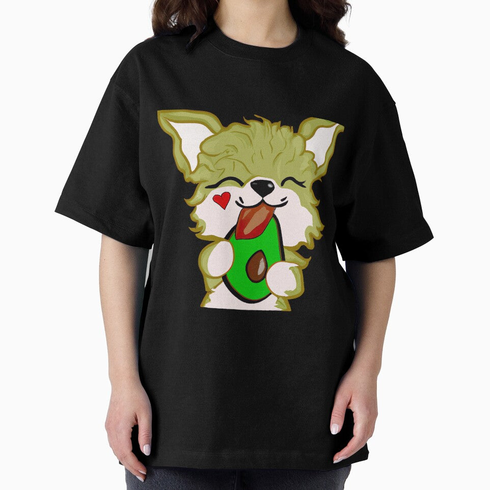 Cute Dog Avocado -The Dog Who Loves Avocado by Graphicelite1