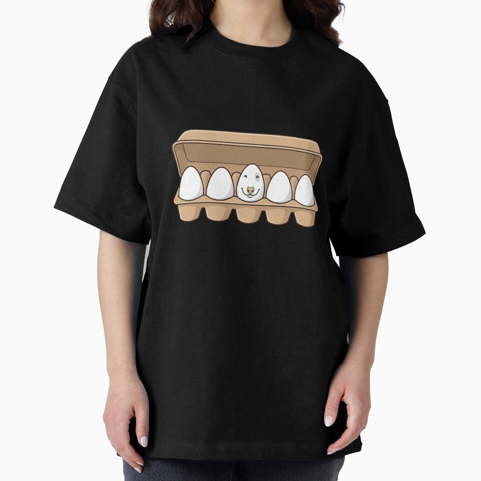 Just A Bull Terrier Egg Head Funny Dog Art by Petzzz