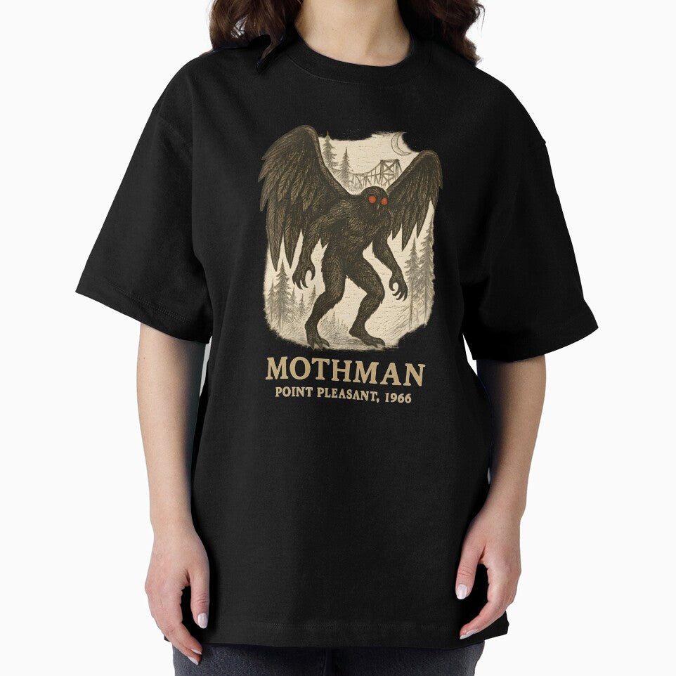Mothman – Point Pleasant 1966 | Hatching illustration by SlatoMato