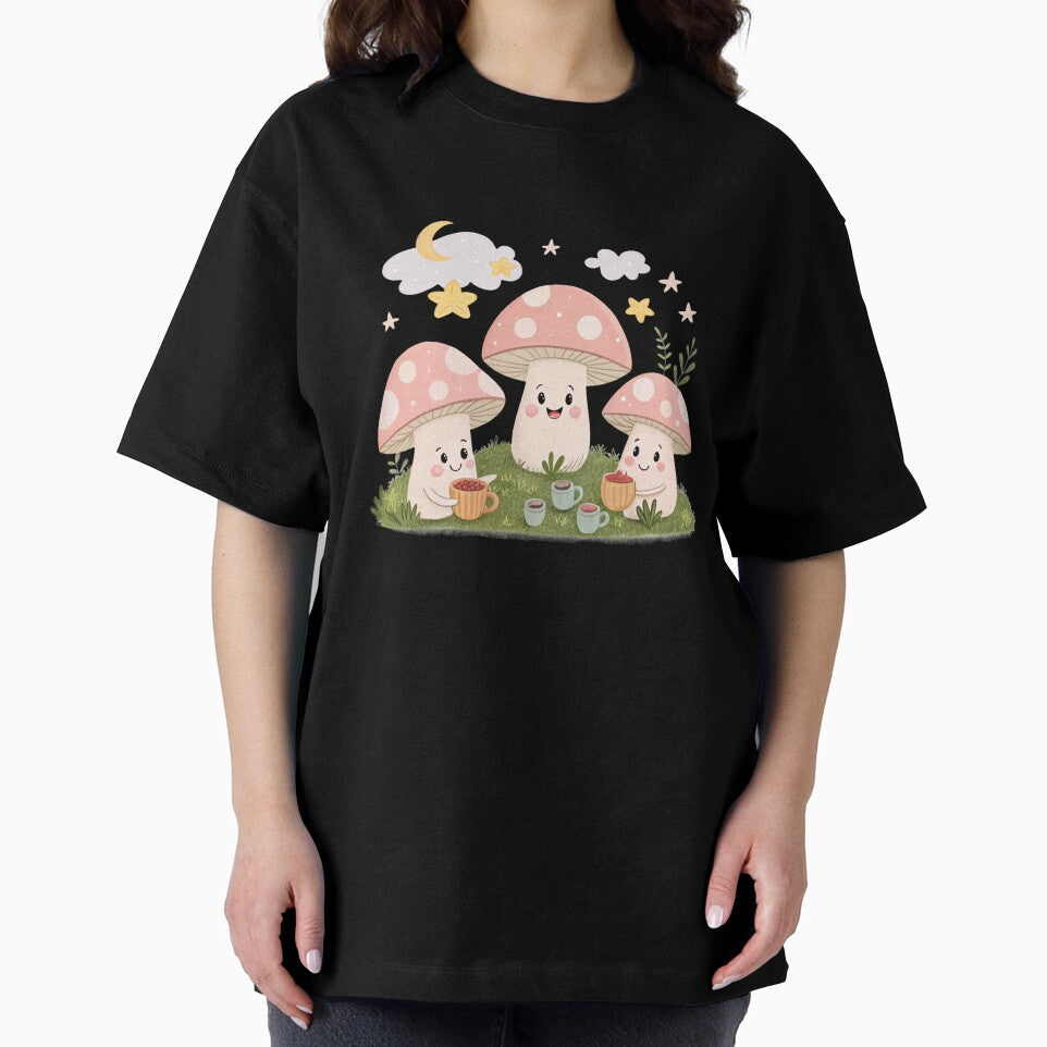 Mushroom Friends by Neural-canvas