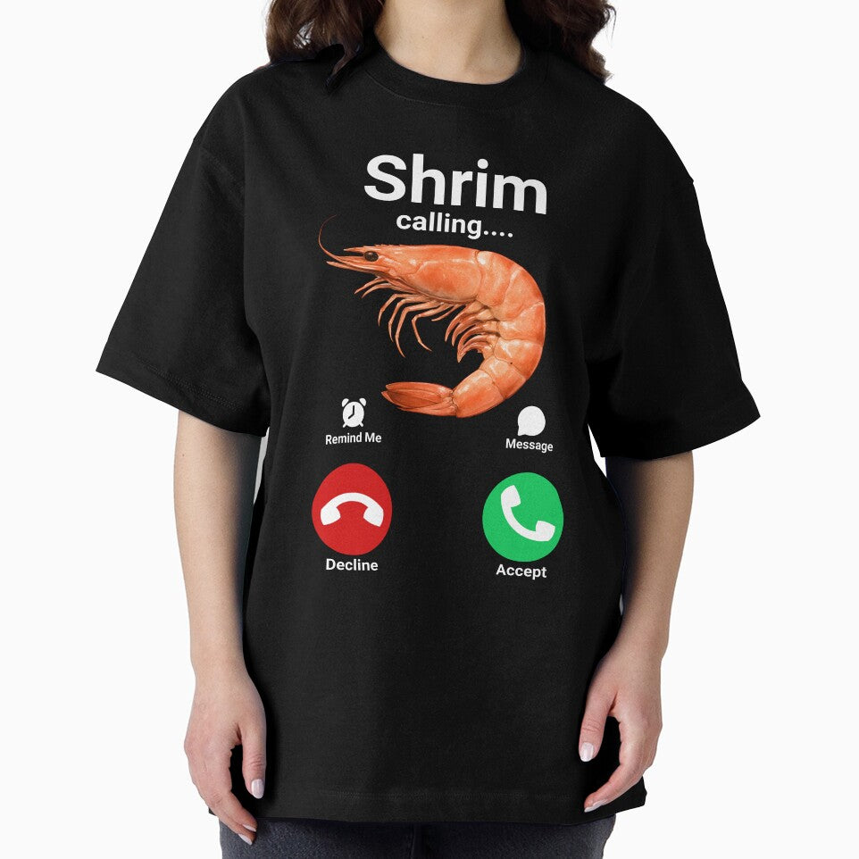 Shrim Calling Meme Phone Screen by Locjeb