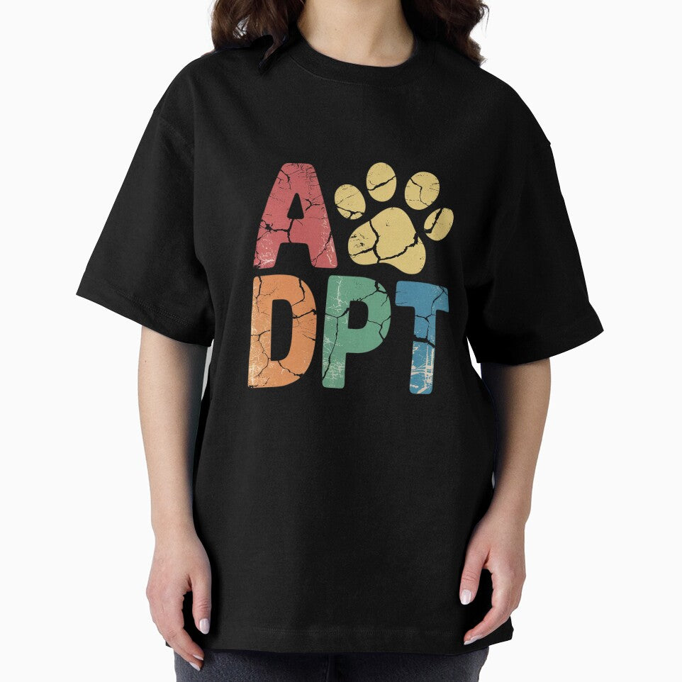 Vintage Rainbow Adopt A Dog Rescue Foster Adoption Month by NailMolisa