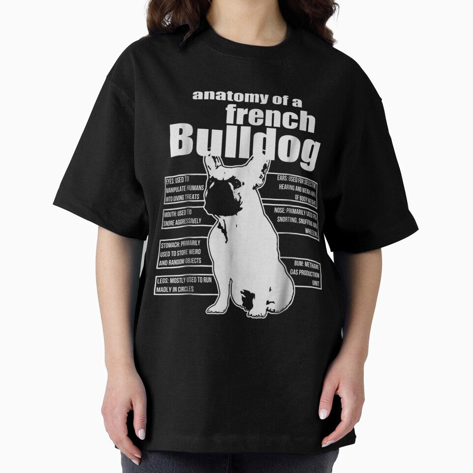 Anatomy of A French Bulldog Funny French Bulldog by Noline9